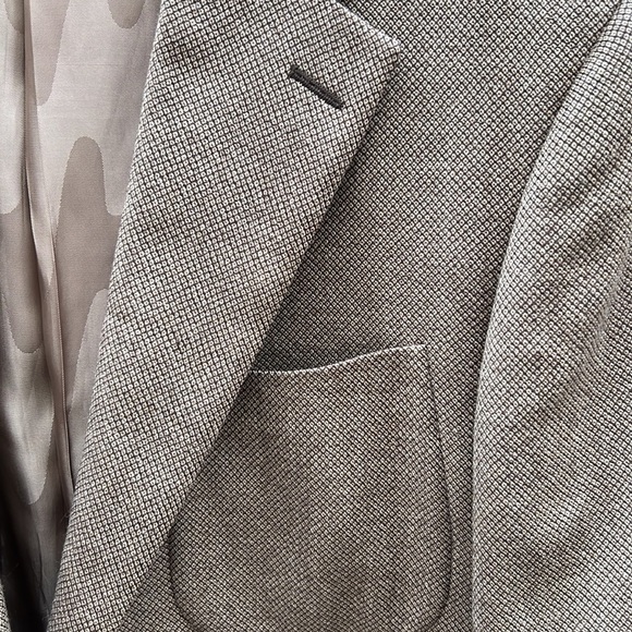 Matarazzi Uomo Venezia Brown Wool/Cashmere Blazer Size 52 - Picture 7 of 14